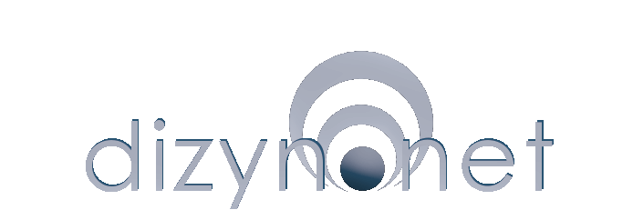 dizyn logo with gray tones